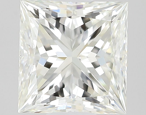 0.53 carat K-SI1 Natūralus Princess Deimantas (1)