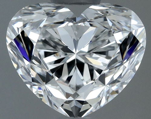 1.0 carat F-VVS1 Natūralus Heart Deimantas (1)