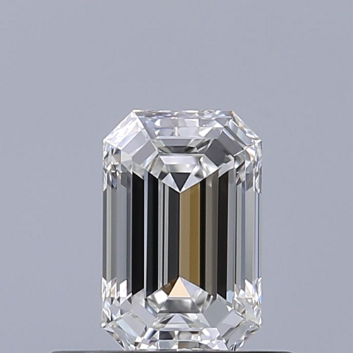 0.51 carat F-VVS1 Natūralus Emerald Deimantas (1)