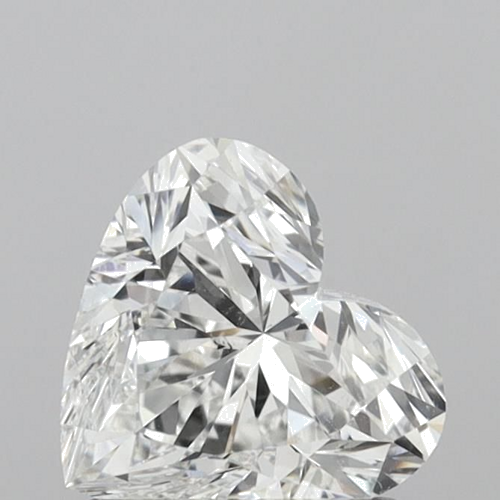 1.01 carat G-SI1 Natūralus Heart Deimantas (1)