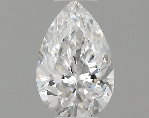 0.24 carat D-VVS2 Natūralus Pear Deimantas (1)