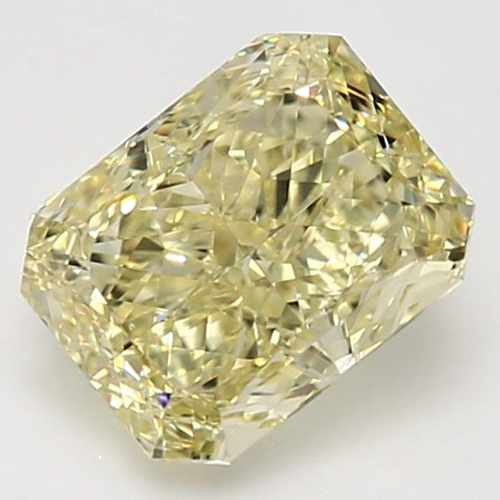 3.01 carat Fancy Yellow-VS2 Natūralus Radiant Deimantas (1)