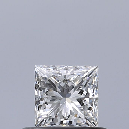 0.41 carat E-VVS1 Natūralus Princess Deimantas (1)