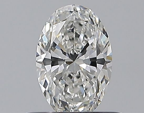 0.5 carat G-VVS2 Natūralus Oval Deimantas (1)
