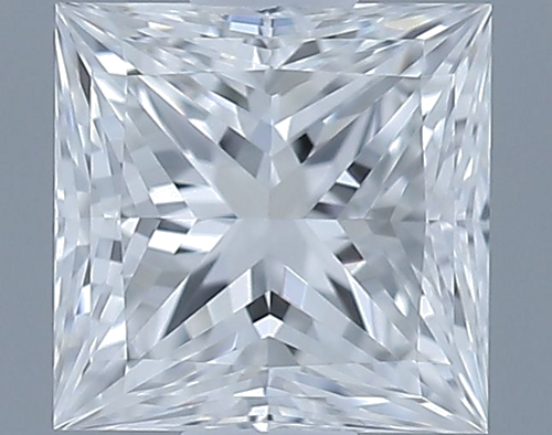 0.34 carat E-VVS1 Natūralus Princess Deimantas (1)