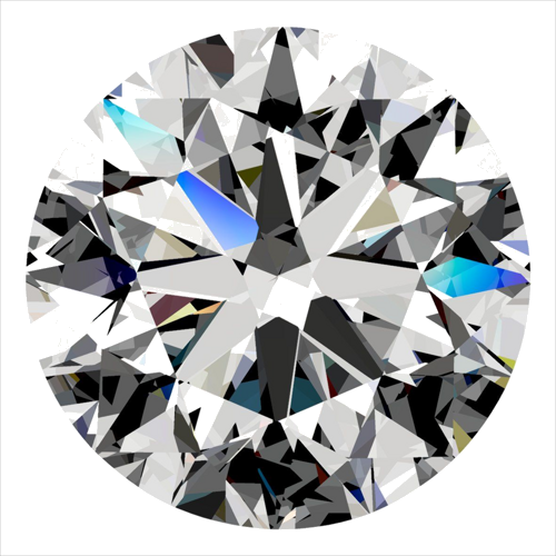 0.3 carat E-VS2 Very Good cut Natūralus Round Deimantas (1)