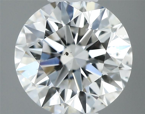 0.31 carat F-SI1 Excellent cut Natūralus Round Deimantas (1)