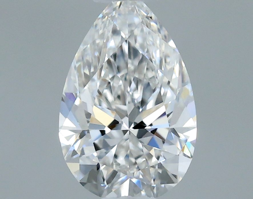 0.3 carat E-VVS1 Natūralus Pear Deimantas (1)