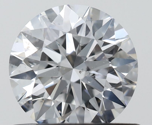0.6 carat D-SI2 Excellent cut Natūralus Round Deimantas (1)