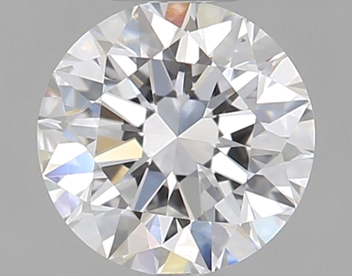 0.52 carat F-VS2 Excellent cut Natūralus Round Deimantas (1)