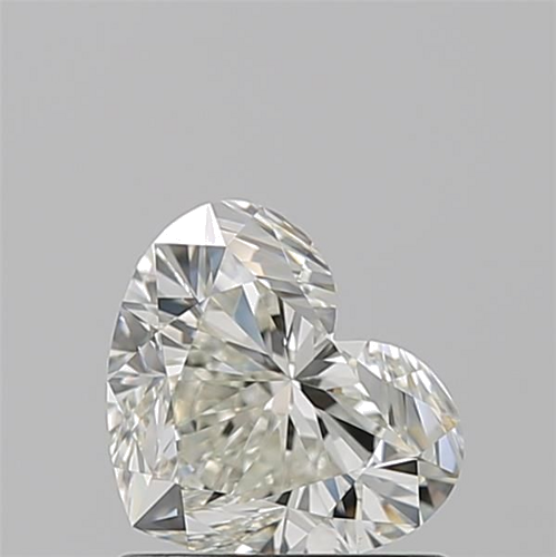 1.01 carat K-VVS1 Natūralus Heart Deimantas (1)