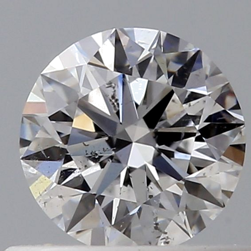 0.44 carat D-SI2 Excellent cut Natūralus Round Deimantas (1)