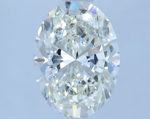 0.7 carat I-VS1 Natūralus Oval Deimantas (1)