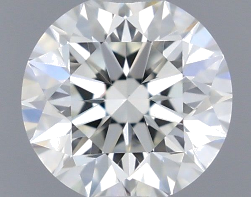 0.45 carat J-VVS2 Very Good cut Natūralus Round Deimantas (1)