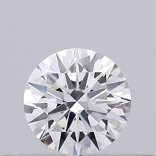 0.18 carat D-VVS1 Excellent cut Natūralus Round Deimantas (1)