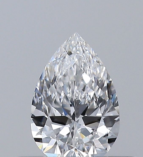 0.31 carat E-VS2 Natūralus Pear Deimantas (1)
