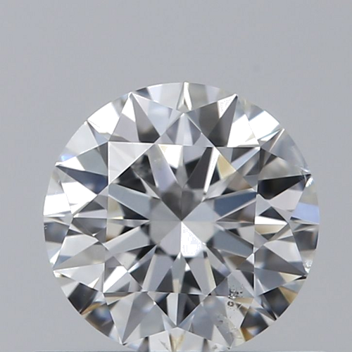 0.5 carat F-SI2 Excellent cut Natūralus Round Deimantas (1)