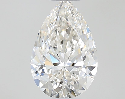 0.5 carat G-VS1 Natūralus Pear Deimantas (1)