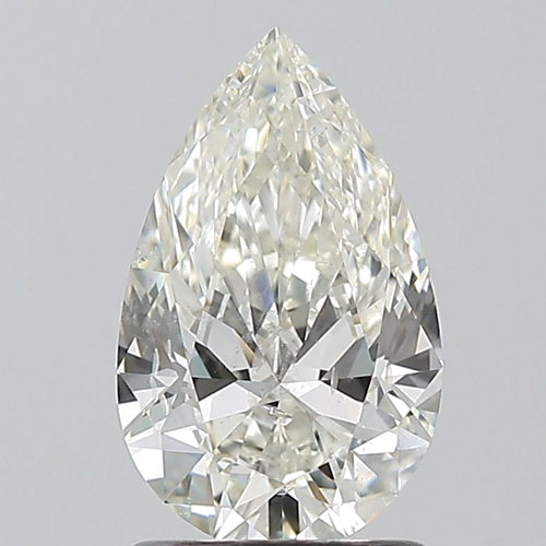 1.3 carat J-SI2 Natūralus Pear Deimantas (1)