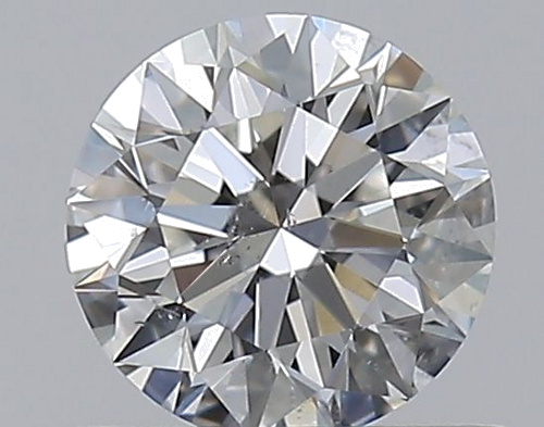 0.51 carat G-SI2 Excellent cut Natūralus Round Deimantas (1)