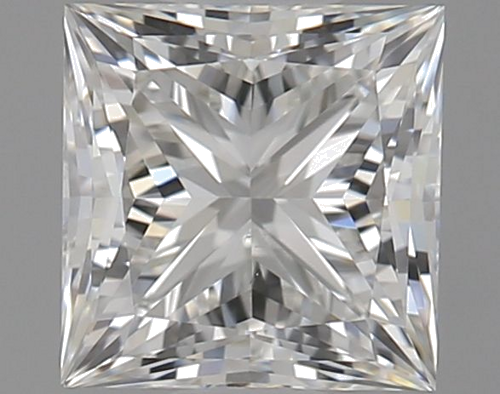 0.9 carat G-VS2 Natūralus Princess Deimantas (1)