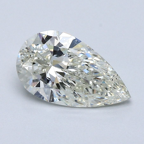 1.51 carat J-SI1 Natūralus Pear Deimantas (1)