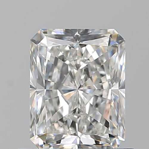 0.9 carat G-VVS2 Natūralus Radiant Deimantas (1)