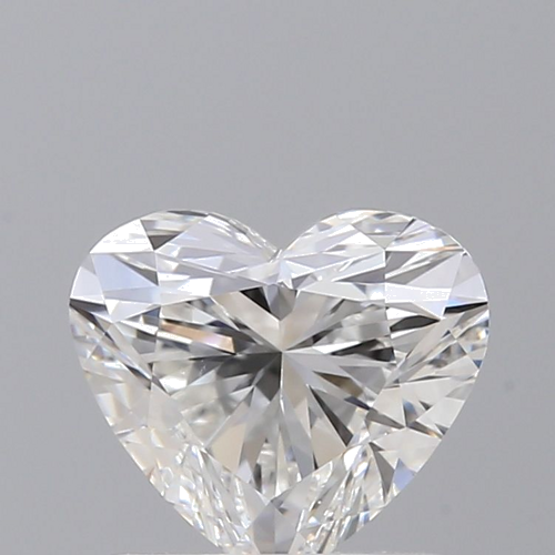 0.9 carat F-VS1 Natūralus Heart Deimantas (1)