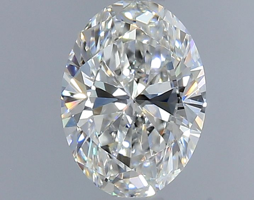 0.5 carat F-VVS2 Natūralus Oval Deimantas (1)