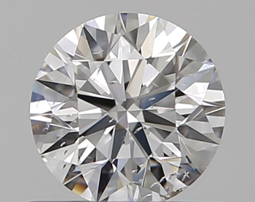 0.5 carat F-SI2 Excellent cut Natūralus Round Deimantas (1)