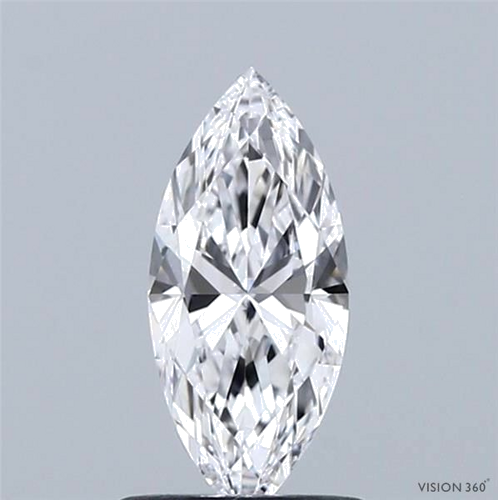 0.7 carat D-VVS1 Natūralus Marquise Deimantas (1)