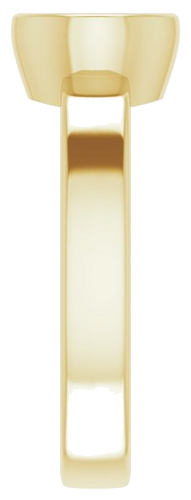 Sužadėtuvių Žiedas „Solitaire“ 585 Geltonojo Aukso Round 6.5mm (4)