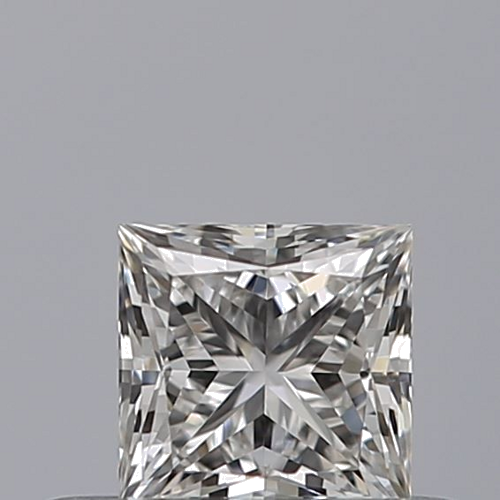 0.34 carat E-IF Natūralus Princess Deimantas (1)