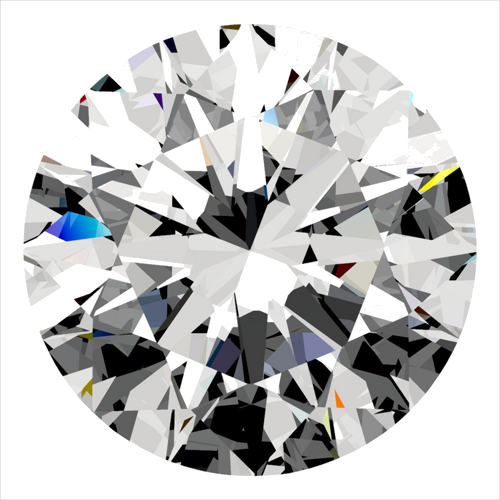 0.3 carat J-VS2 Excellent cut Natūralus Round Deimantas (1)