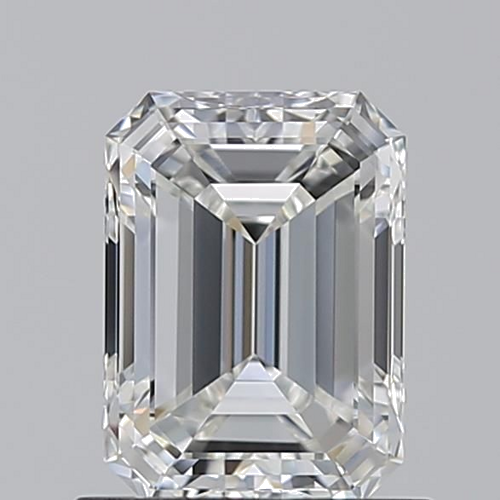 1.01 carat G-VVS1 Natūralus Emerald Deimantas (1)