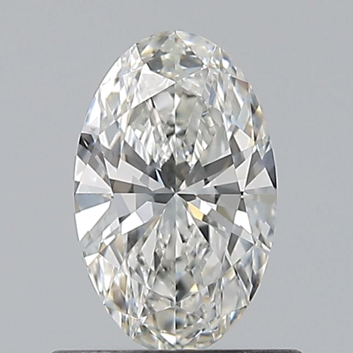 0.5 carat G-VS2 Natūralus Oval Deimantas (1)