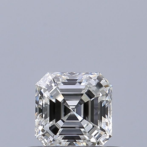 0.4 carat E-VS1 Natūralus Asscher Deimantas (1)