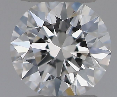 0.18 carat F-VVS1 Excellent cut Natūralus Round Deimantas (1)