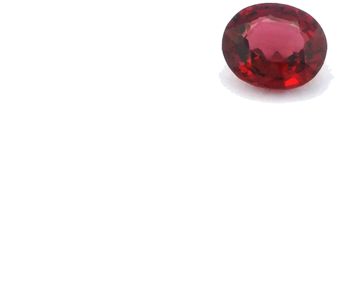 0.46 carat RED Oval Spinel (1)