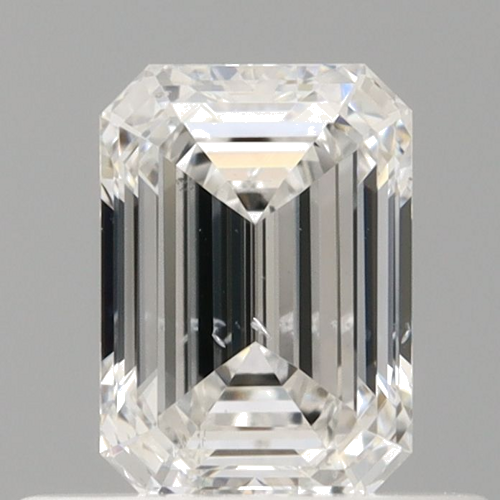 0.51 carat F-SI2 Natūralus Emerald Deimantas (1)