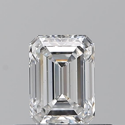 0.51 carat E-SI1 Natūralus Emerald Deimantas (1)