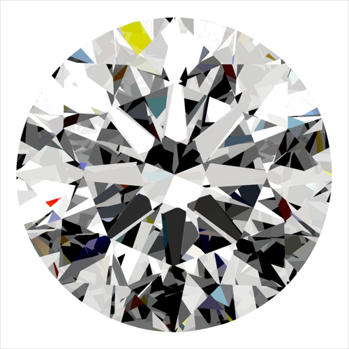 0.32 carat D-VS2 Excellent cut Natūralus Round Deimantas (1)