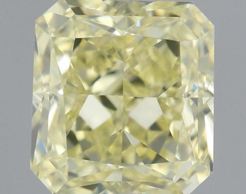 0.68 carat Fancy Yellow-SI1 Natūralus Radiant Deimantas (1)