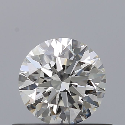 0.51 carat H-IF Excellent cut Natūralus Round Deimantas (1)