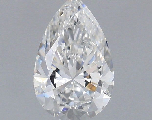 0.3 carat E-SI1 Natūralus Pear Deimantas (1)