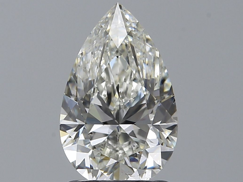 1.51 carat I-SI1 Natūralus Pear Deimantas (1)