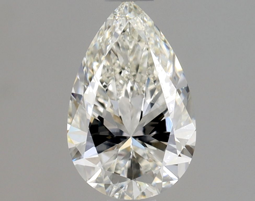 0.9 carat I-VVS1 Natūralus Pear Deimantas (1)