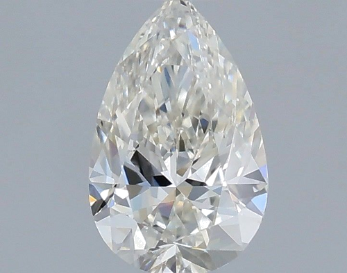 0.3 carat H-SI1 Natūralus Pear Deimantas (1)