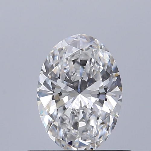 0.5 carat D-VVS2 Natūralus Oval Deimantas (1)