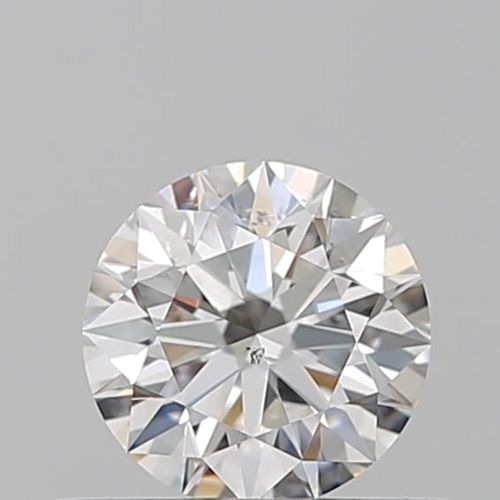 0.5 carat G-SI2 Excellent cut Natūralus Round Deimantas (1)